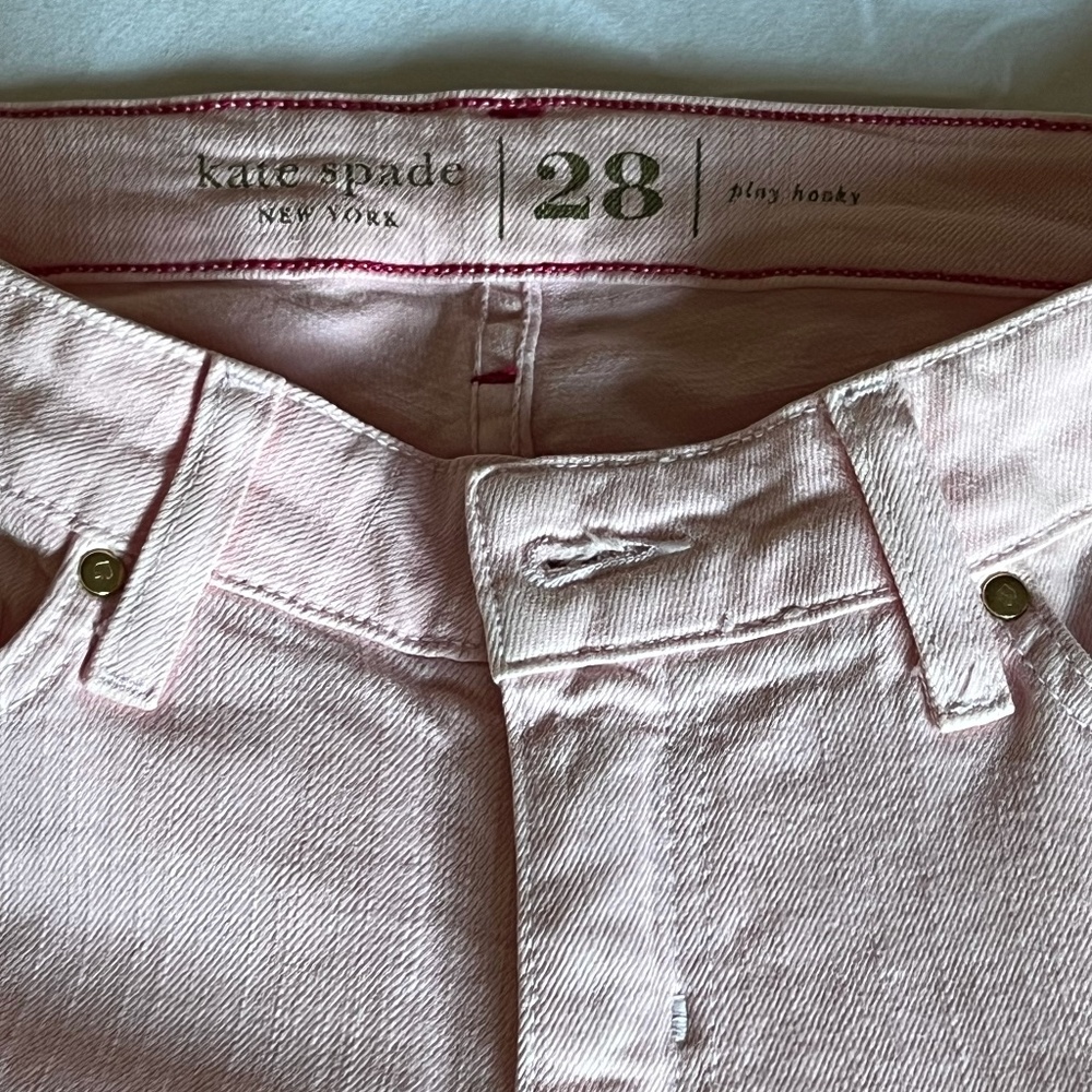 Kate Spade, Light Pink Jeans, Size 28
